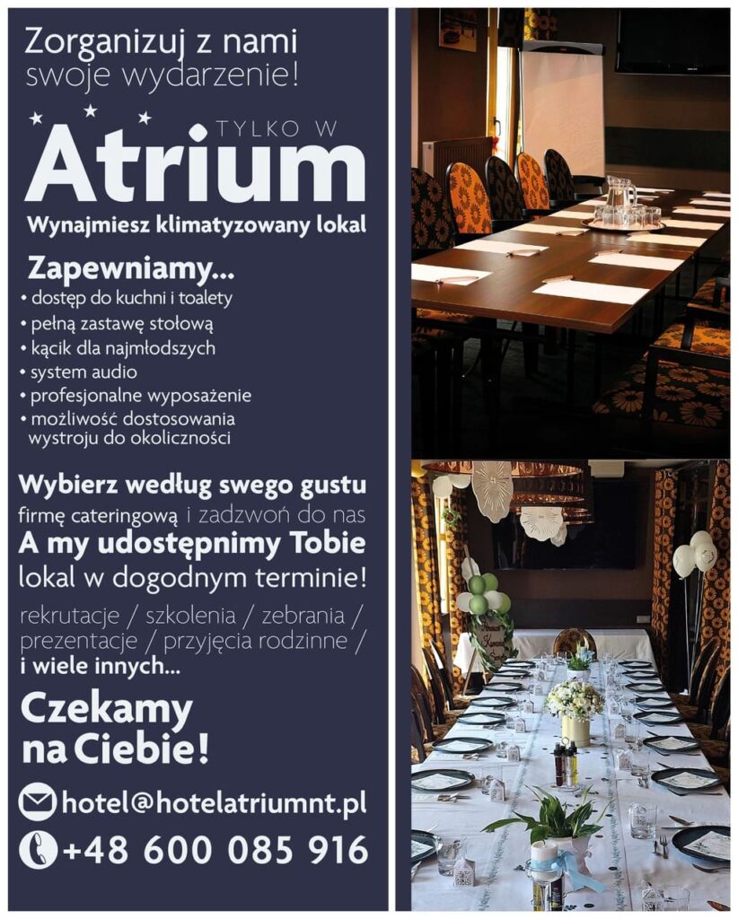 Atrium - wynajem lokalu 2026